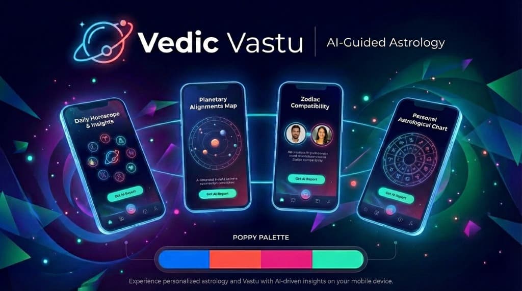 Vedic Vastu — Astrology & Vastu Console interface